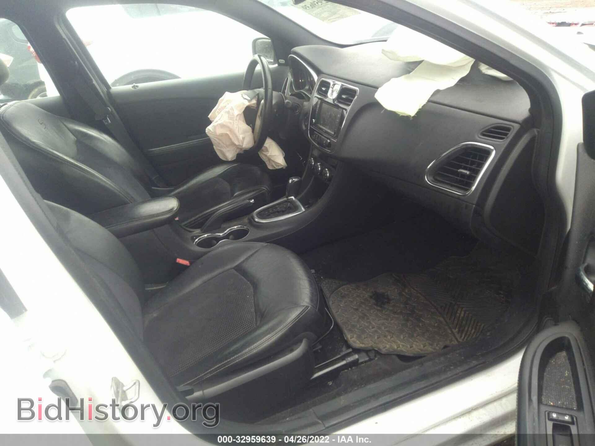 2013 CHRYSLER 200 - VIN: 1C3CCBCG2DN701998 - Фото 5