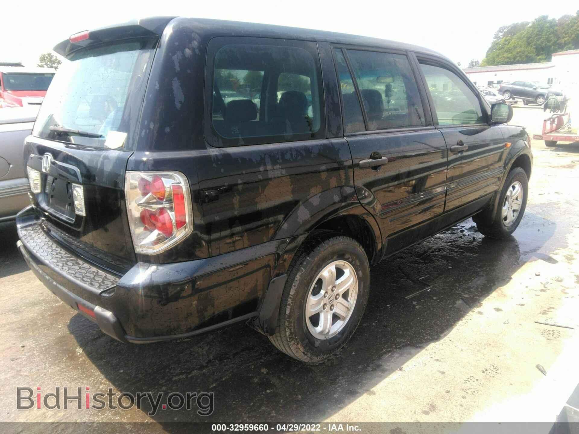 2007 HONDA PILOT - VIN: 5FNYF28127B027478 - Фото 4