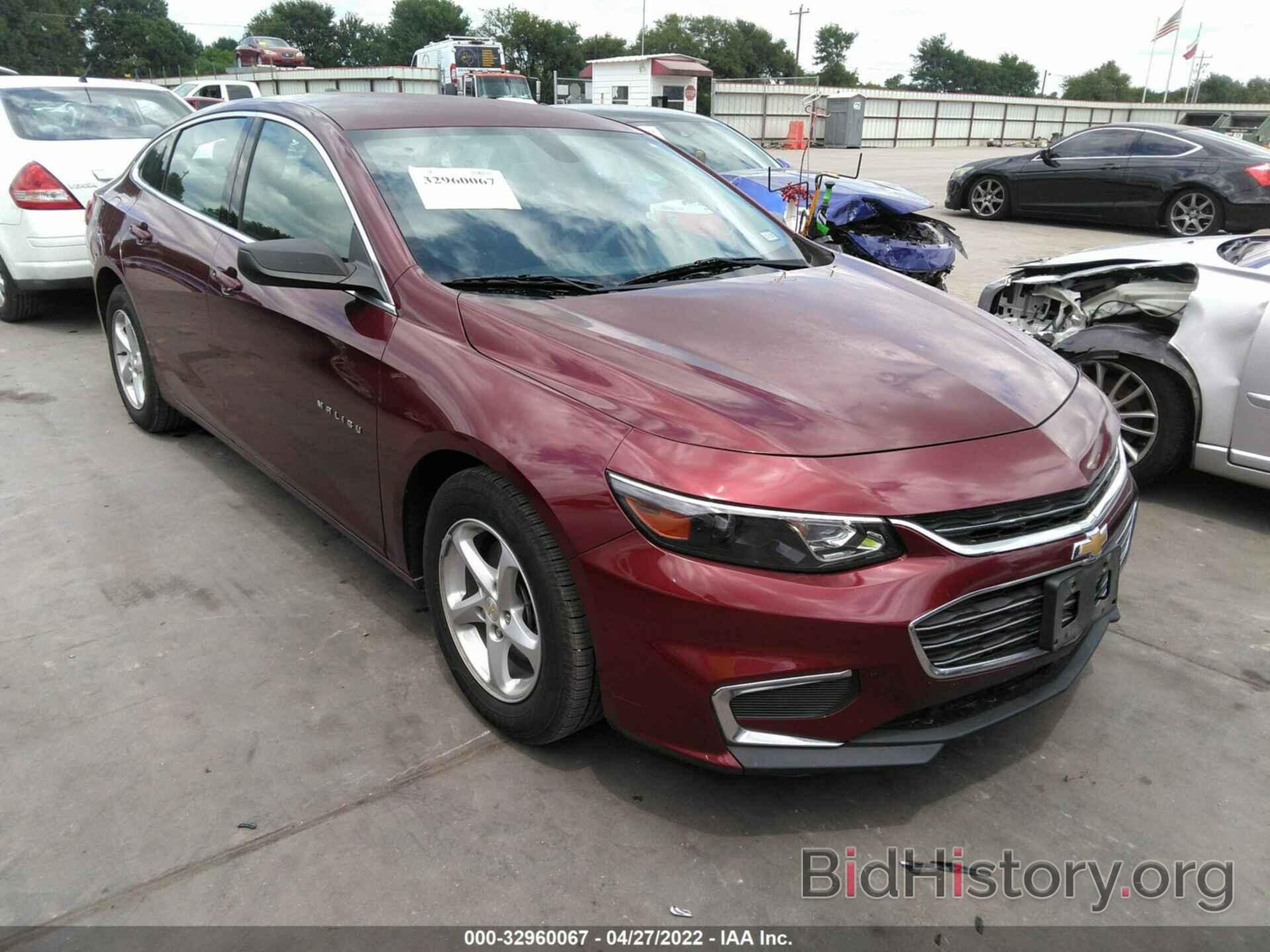 Photo 1G1ZB5ST2GF223890 - CHEVROLET MALIBU 2016