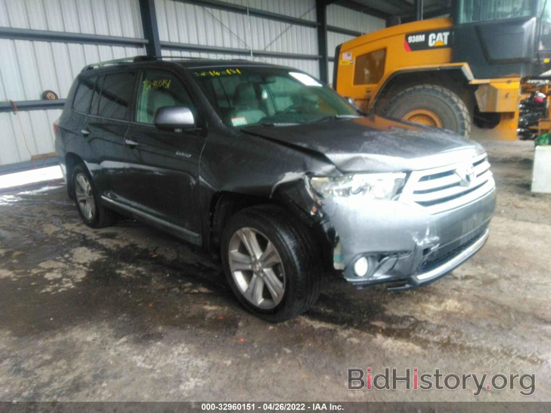 Фотография 5TDDK3EHXDS182269 - TOYOTA HIGHLANDER 2013