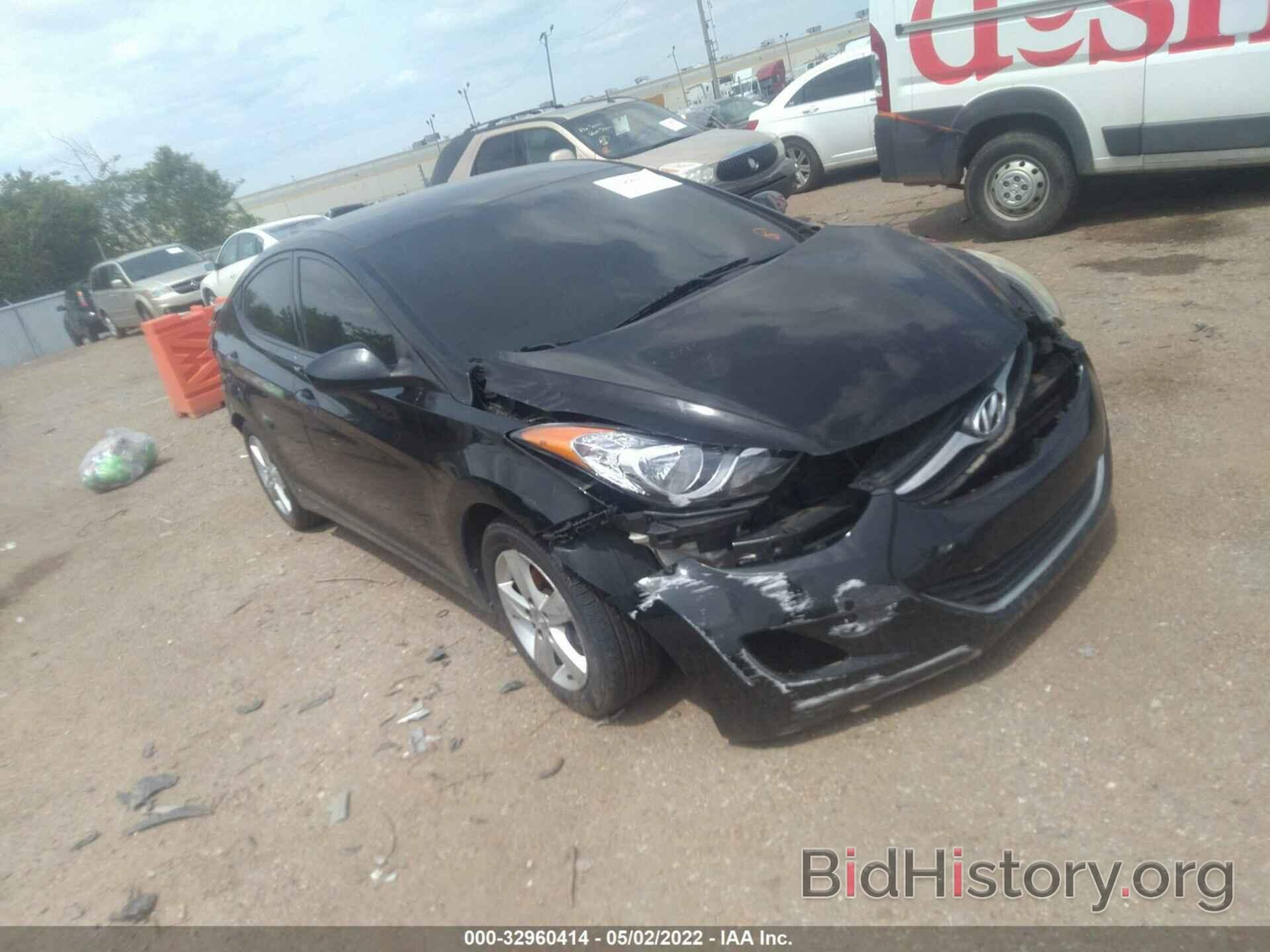 Photo KMHDH4AE9DU997392 - HYUNDAI ELANTRA 2013