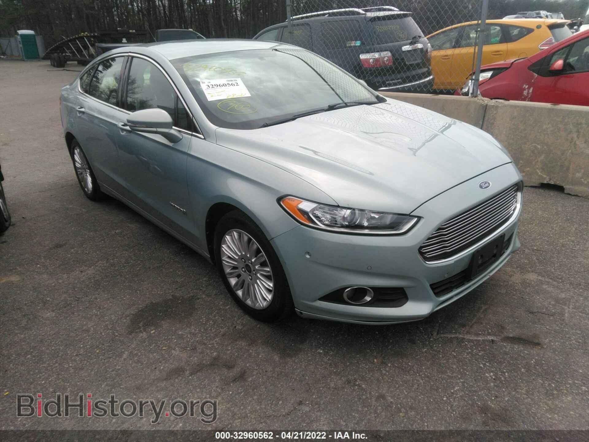 Фотография 3FA6P0LU1DR181982 - FORD FUSION 2013