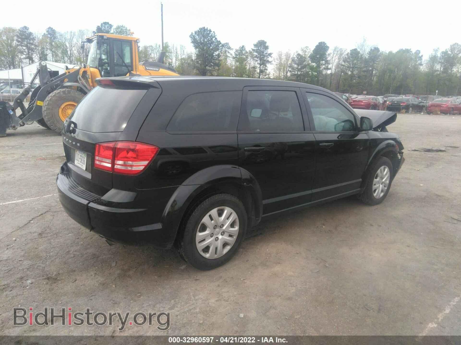 2014 DODGE JOURNEY - VIN: 3C4PDCAB5ET268587 - Фото 4