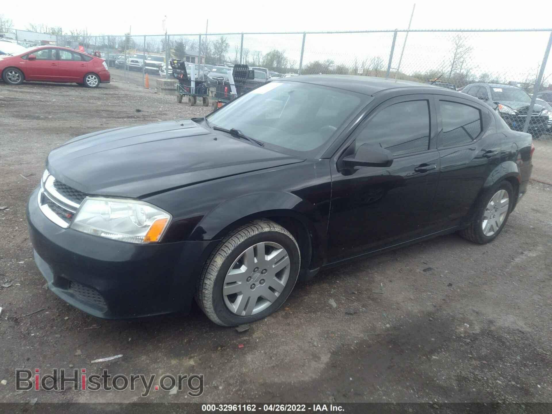 2014 DODGE AVENGER - VIN: 1C3CDZAG3EN182065 - Фото 2