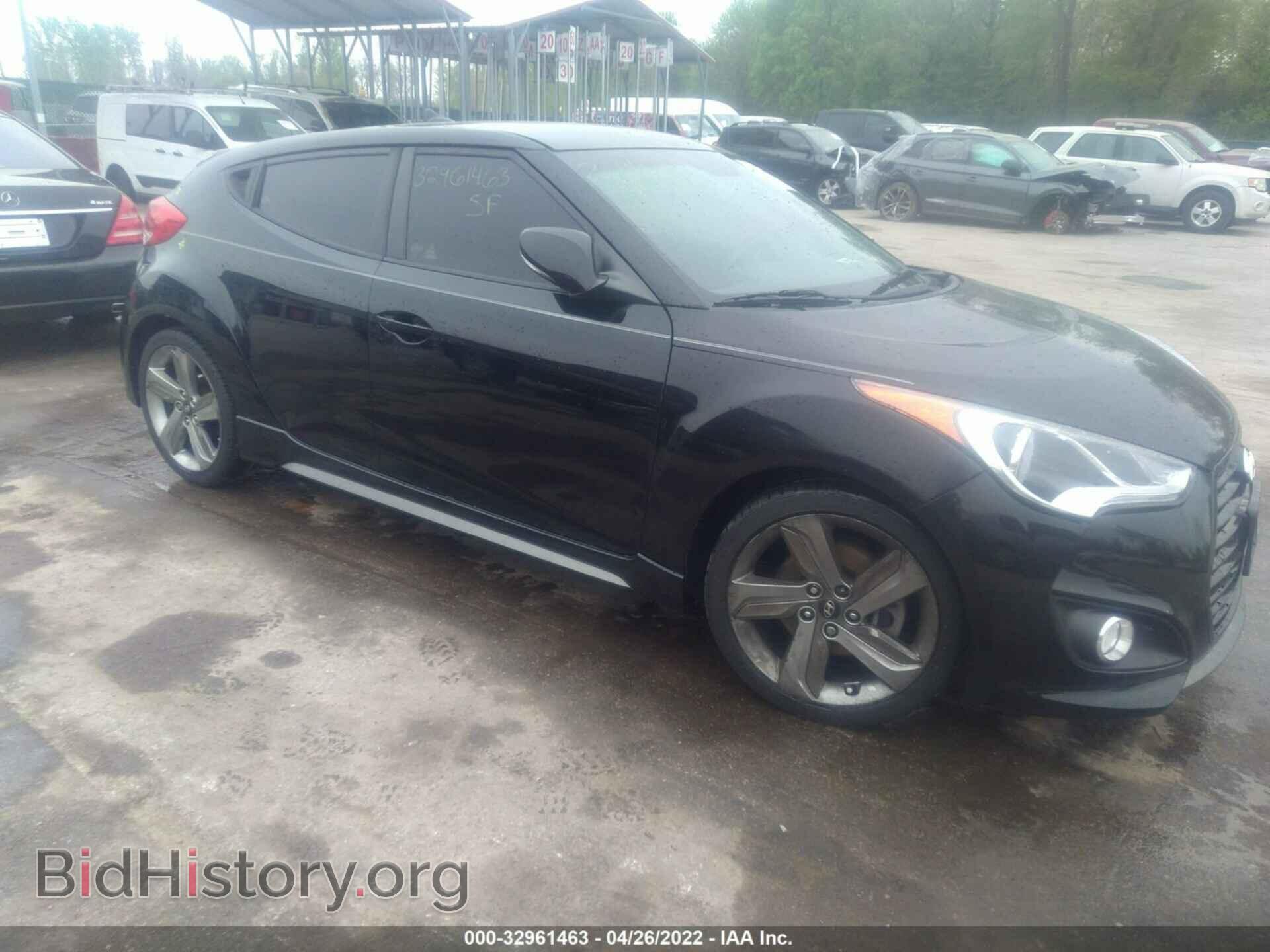 Photo KMHTC6AE4DU131444 - HYUNDAI VELOSTER 2013
