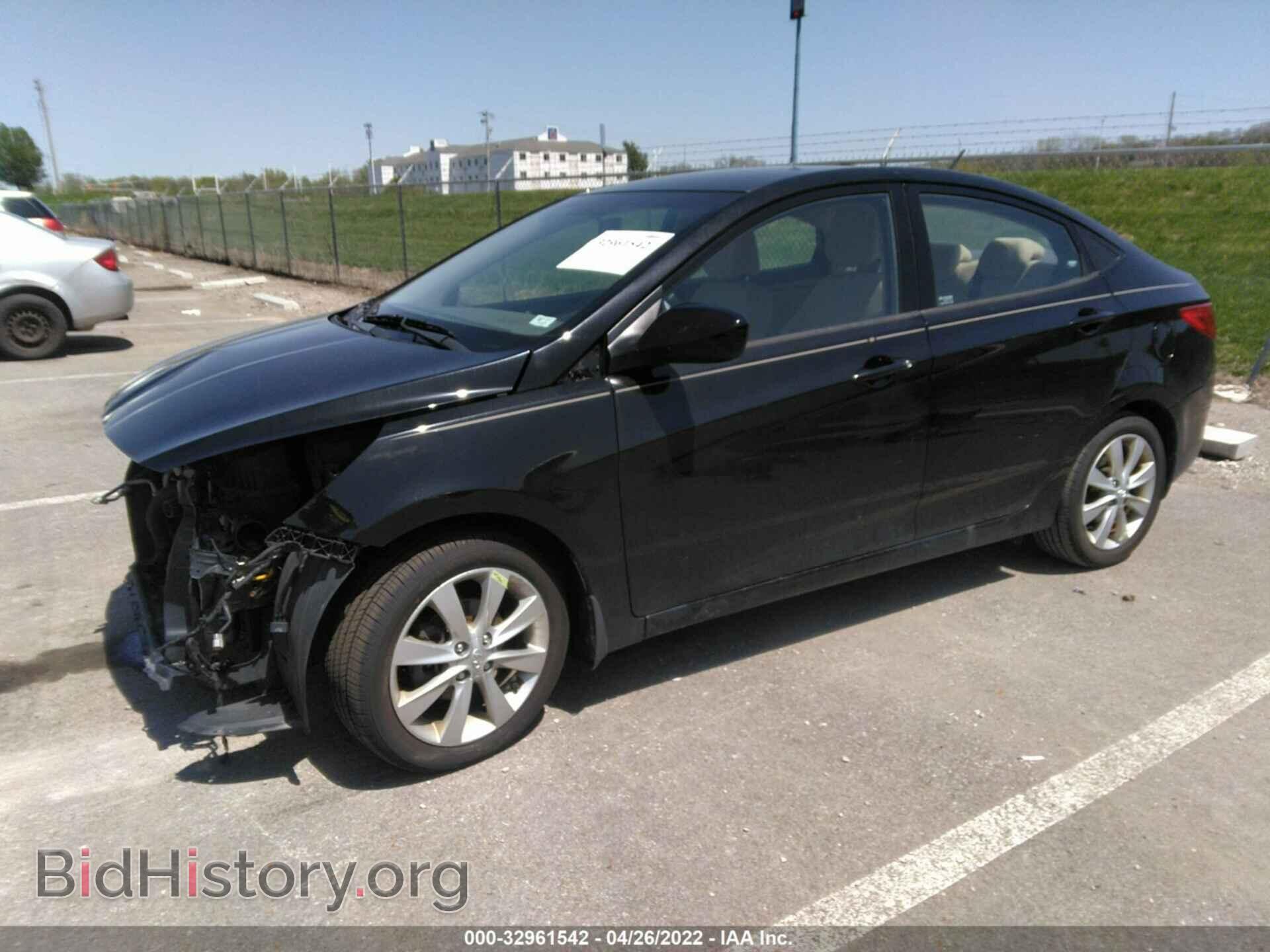 2013 HYUNDAI ACCENT - VIN: KMHCU4AE8DU431036 - Фото 2