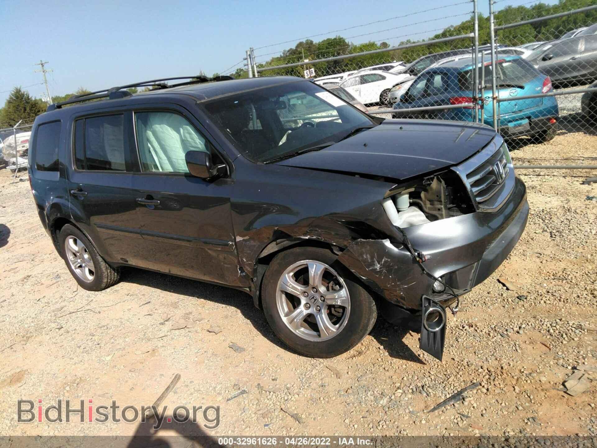 Photo 5FNYF4H52DB016992 - HONDA PILOT 2013