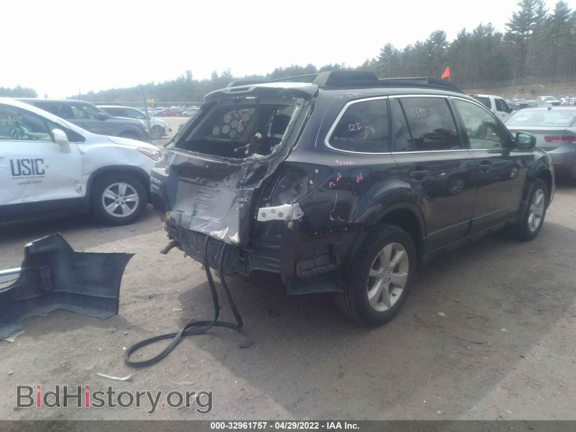 2013 SUBARU OUTBACK - VIN: 4S4BRBCC9D3256492 - Фото 4