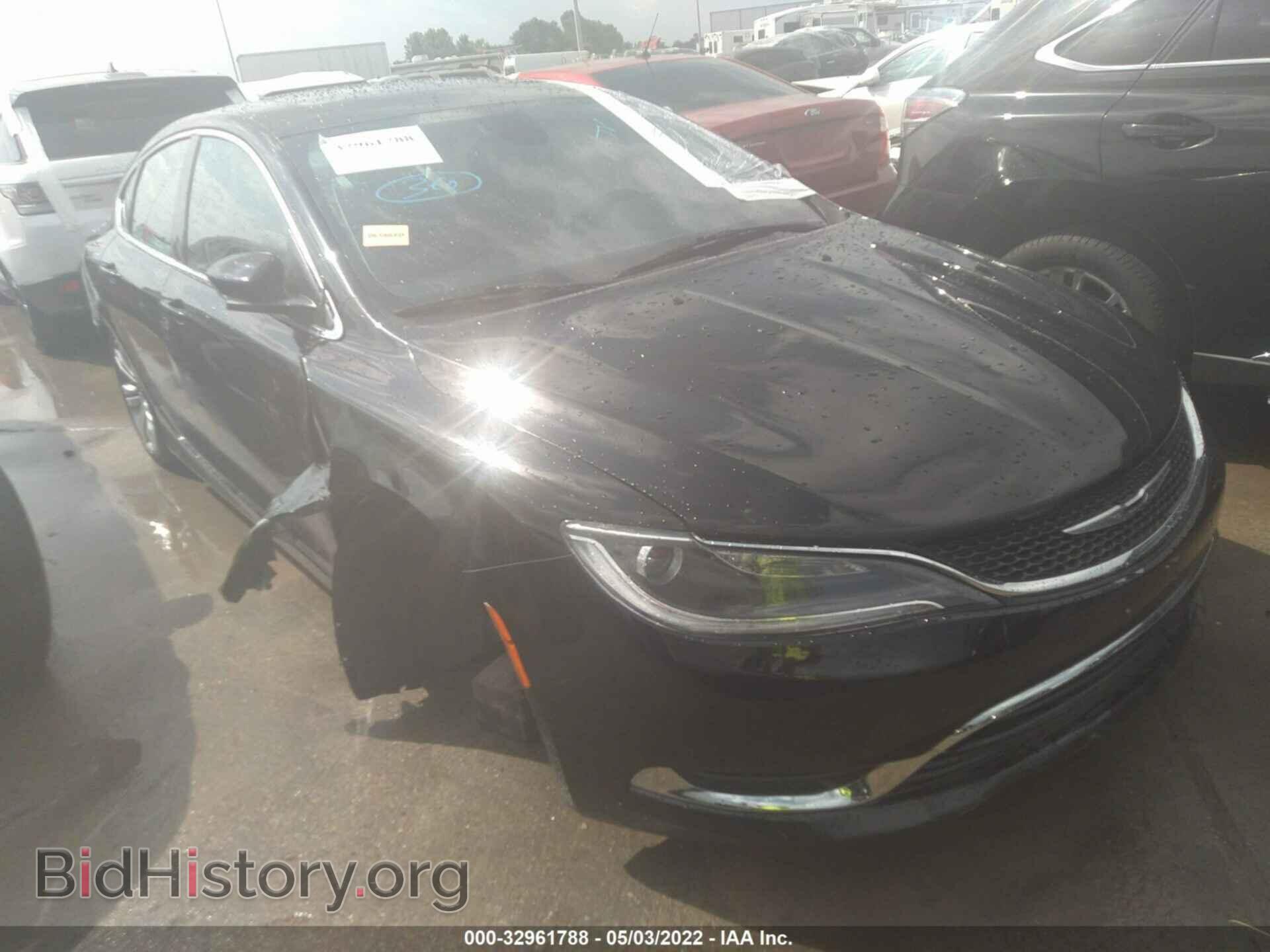 Фотография 1C3CCCAB9FN541876 - CHRYSLER 200 2015