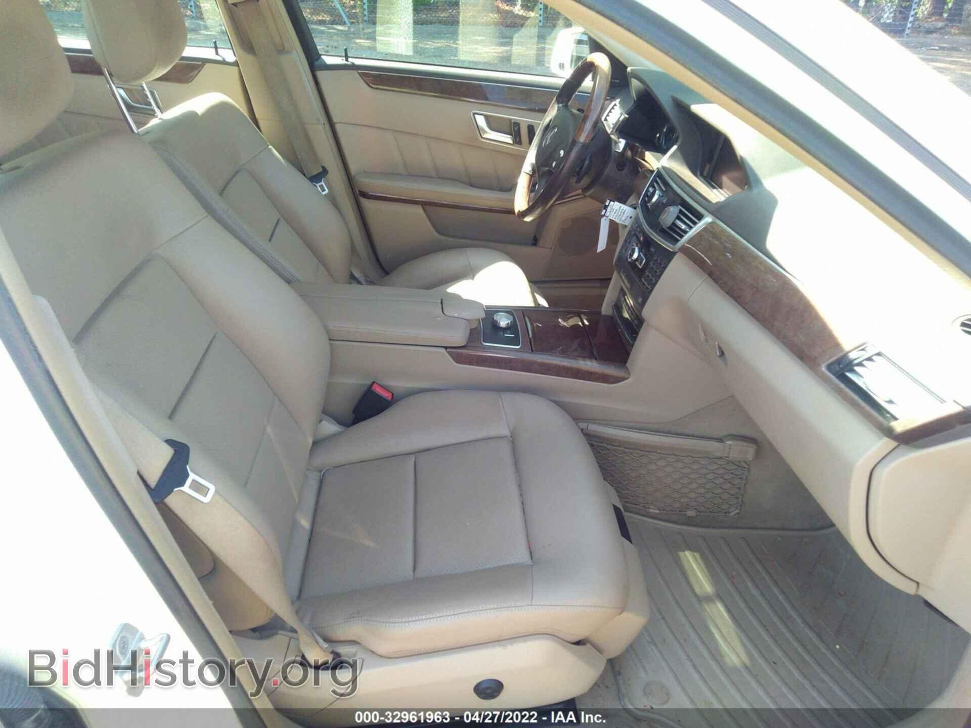 2013 MERCEDES-BENZ E-CLASS - VIN: WDDHF8JBXDA764427 - Фото 5