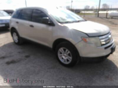 2007 Ford EDGE SE, кремовый — VIN 2FMDK46C57BA58338, IAAI