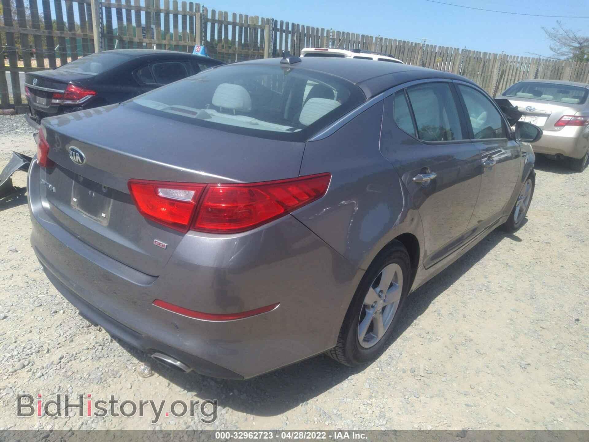 2014 KIA OPTIMA - VIN: 5XXGM4A7XEG290131 - Фото 4