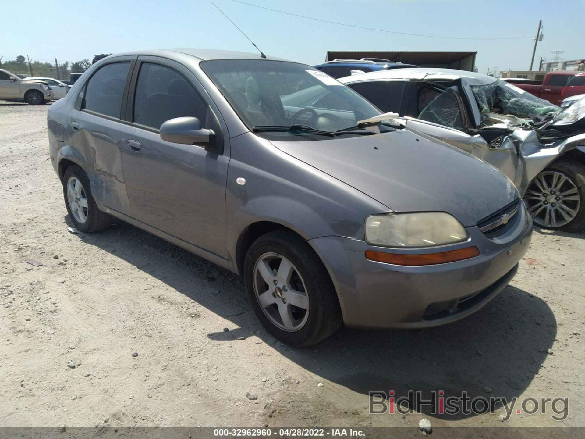 Photo KL1TG56636B621223 - CHEVROLET AVEO 2006