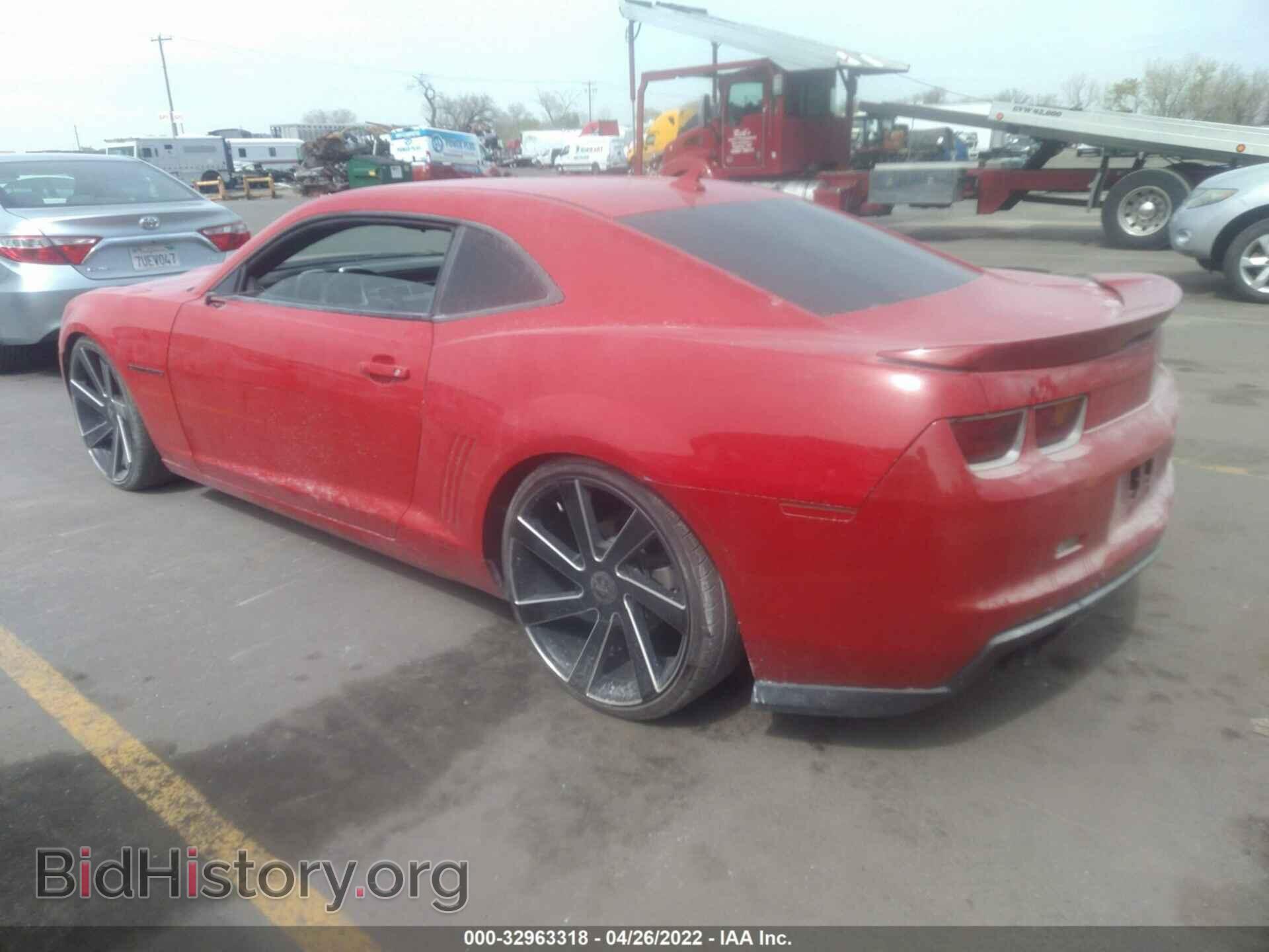 2012 CHEVROLET CAMARO - VIN: 2G1FA1E3XC9203772 - Фото 3