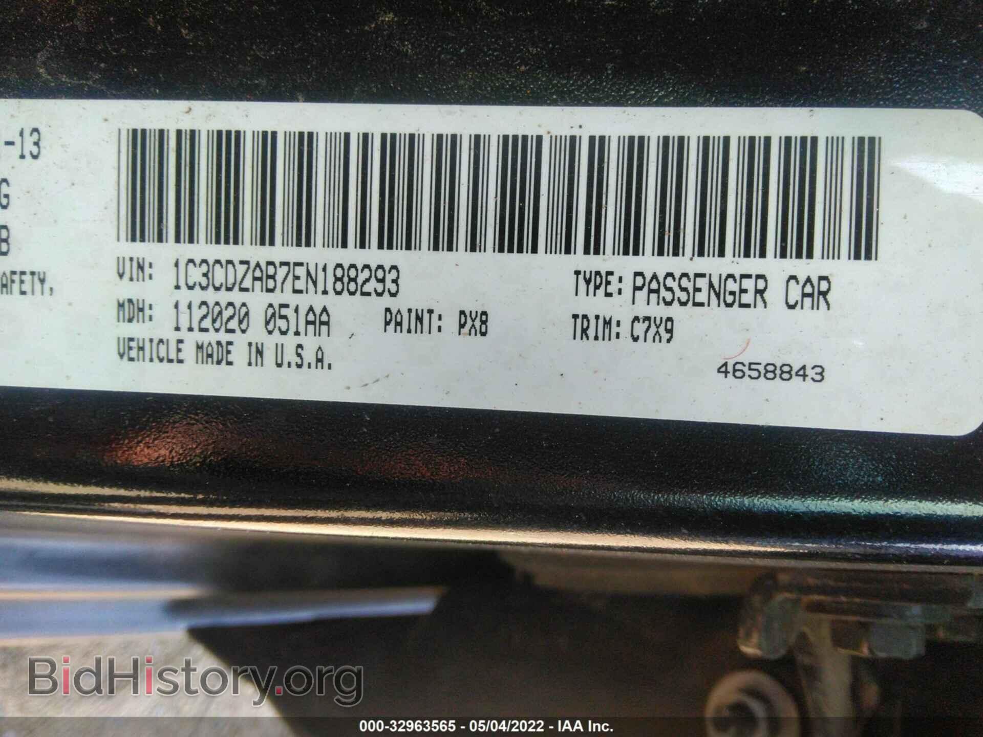2014 DODGE AVENGER - VIN: 1C3CDZAB7EN188293 - Photo 9