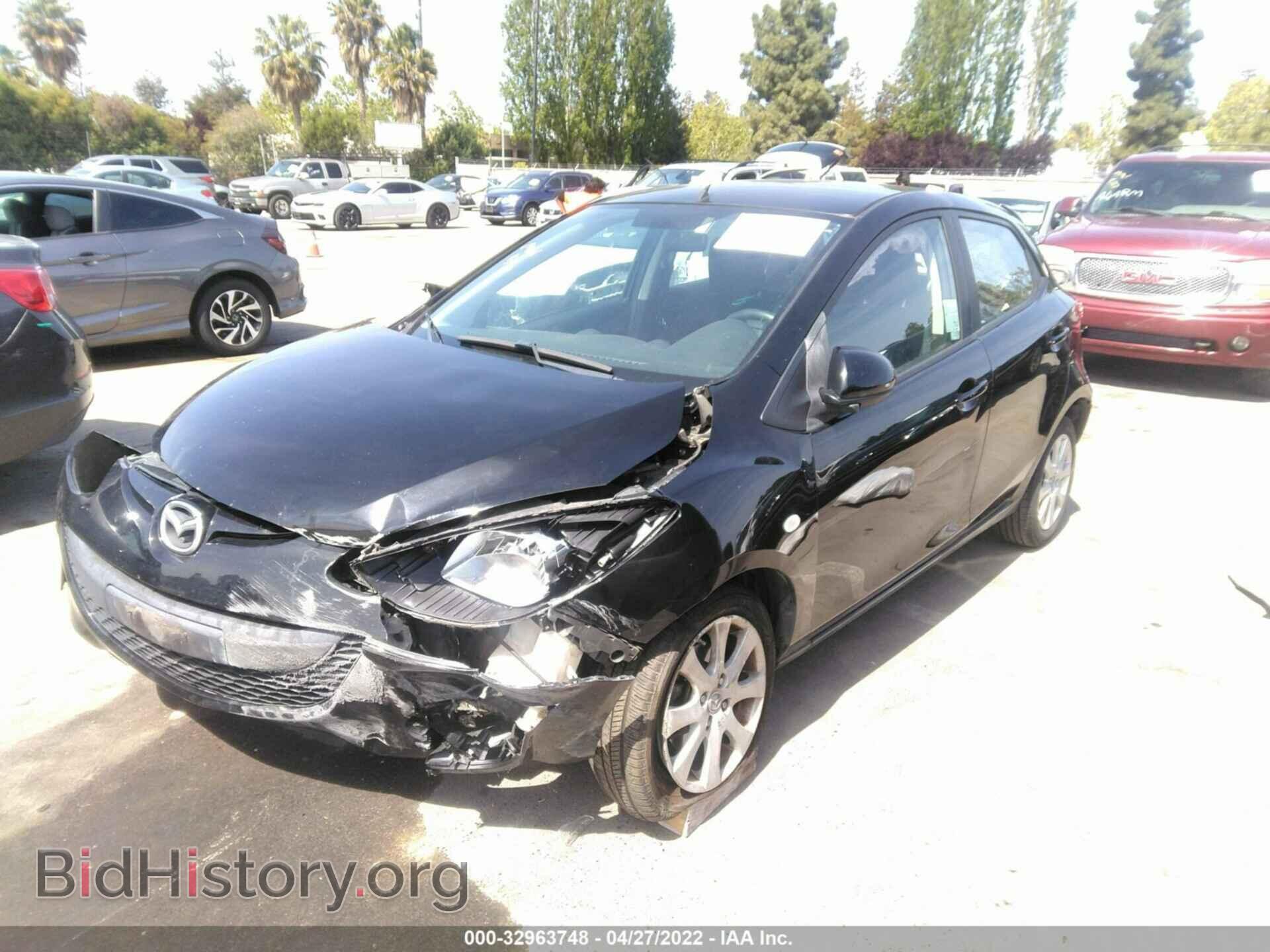 2011 MAZDA MAZDA2 - VIN: JM1DE1HZ9B0103092 - Фото 2
