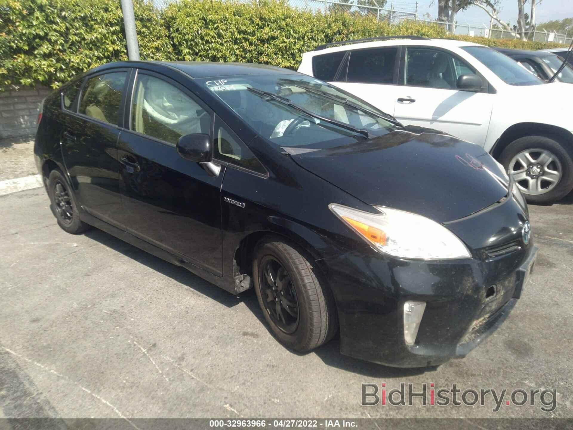 Photo JTDKN3DUXC1603576 - TOYOTA PRIUS 2012