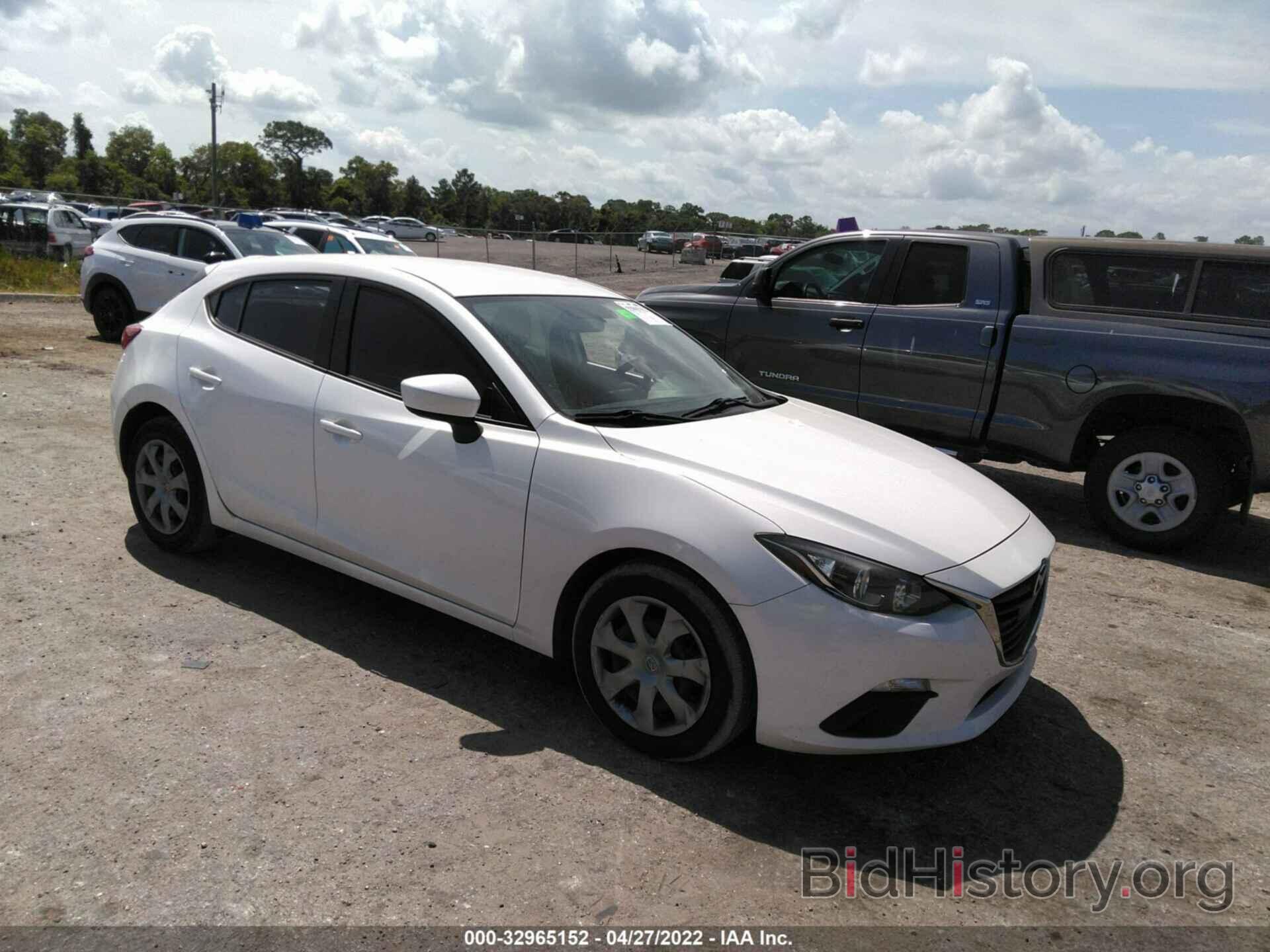 Photo JM1BM1K71E1175548 - MAZDA MAZDA3 2014