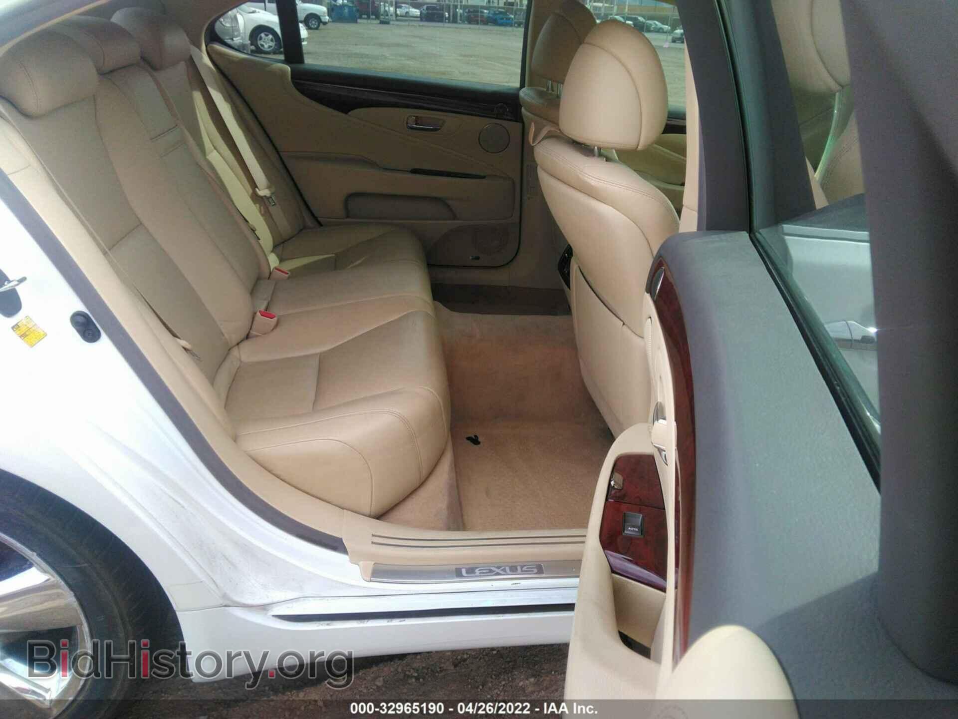 2010 LEXUS LS 460 - VIN: JTHGL5EF5A5041016 - Photo 8