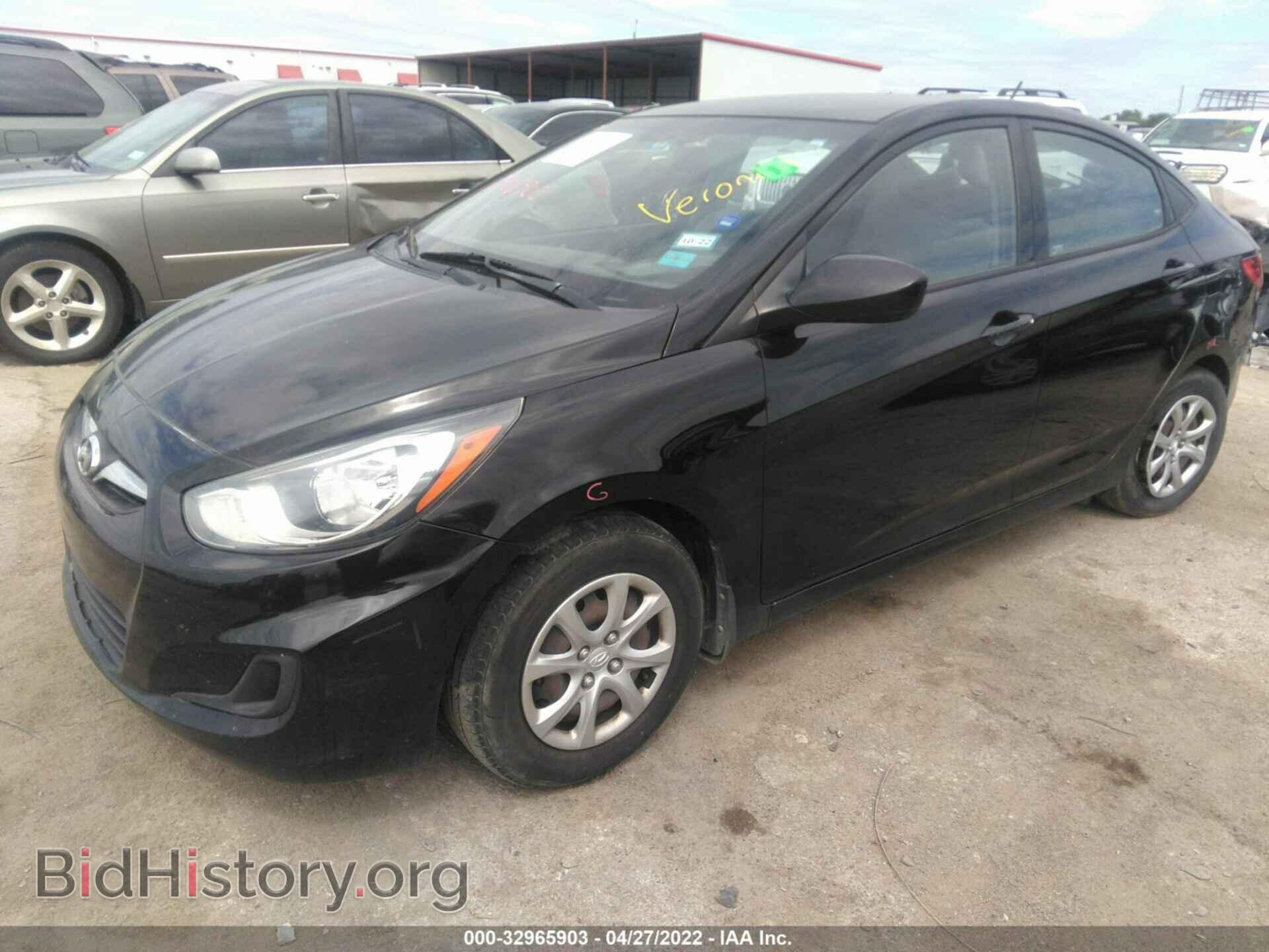 2014 HYUNDAI ACCENT - VIN: KMHCT4AE8EU750179 - Фото 2