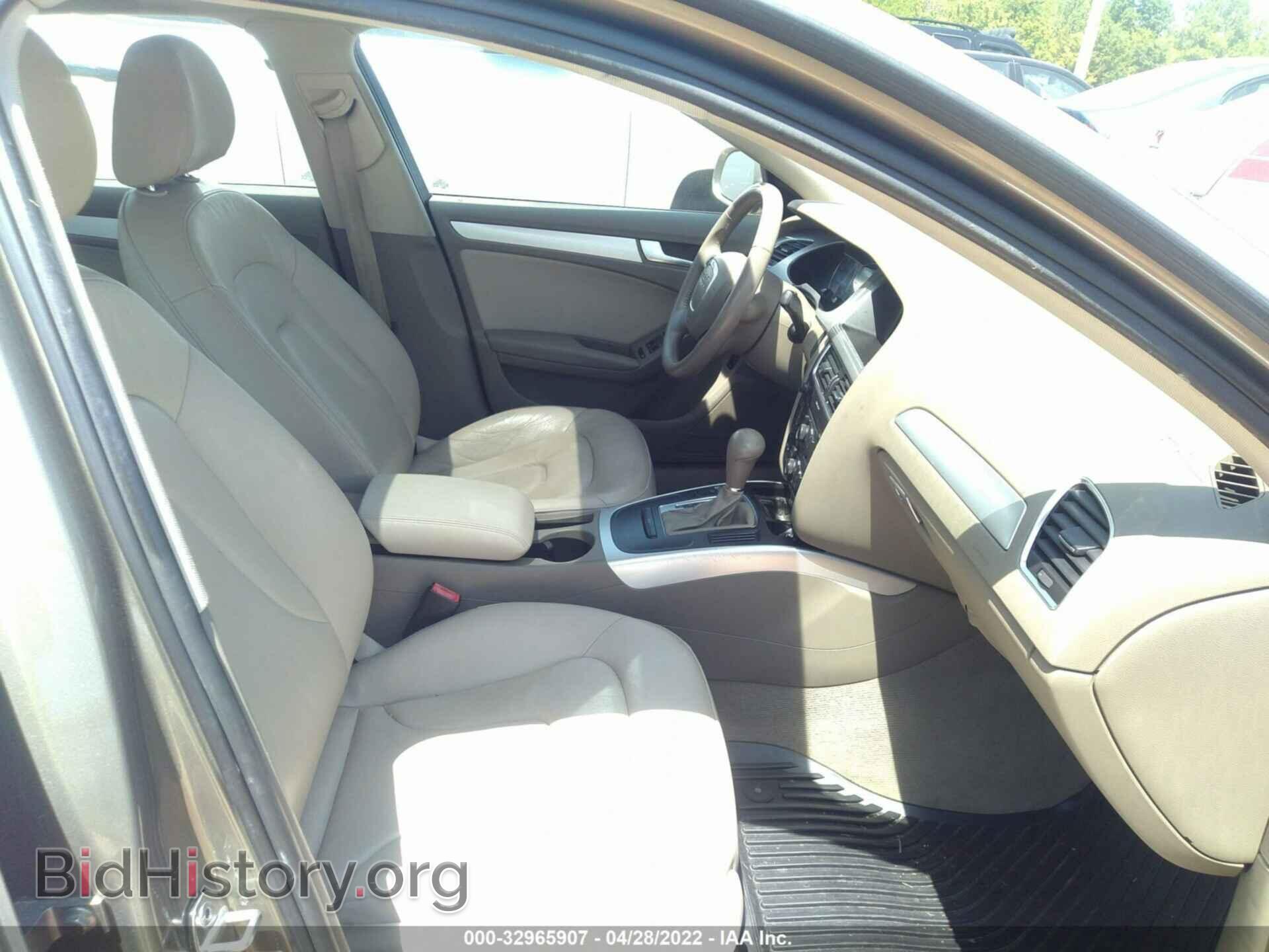 2011 AUDI A4 - VIN: WAUAFAFL9BN045662 - Фото 5