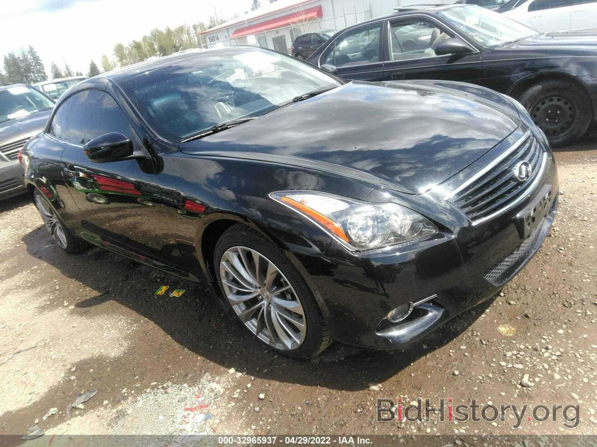 Photo JN1CV6FE6DM770161 - INFINITI G37 CONVERTIBLE 2013