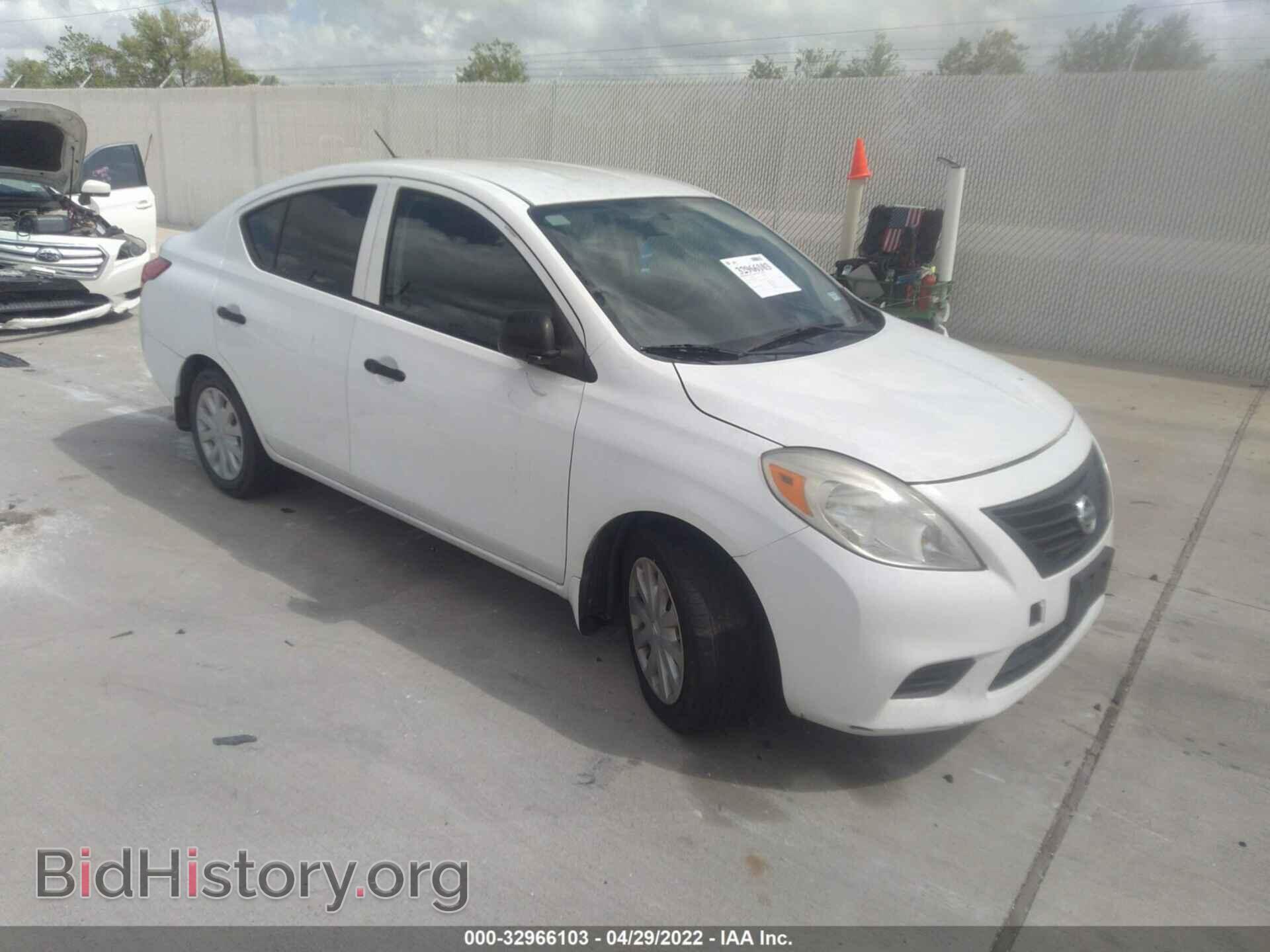 Фотография 3N1CN7AP8CL856191 - NISSAN VERSA 2012