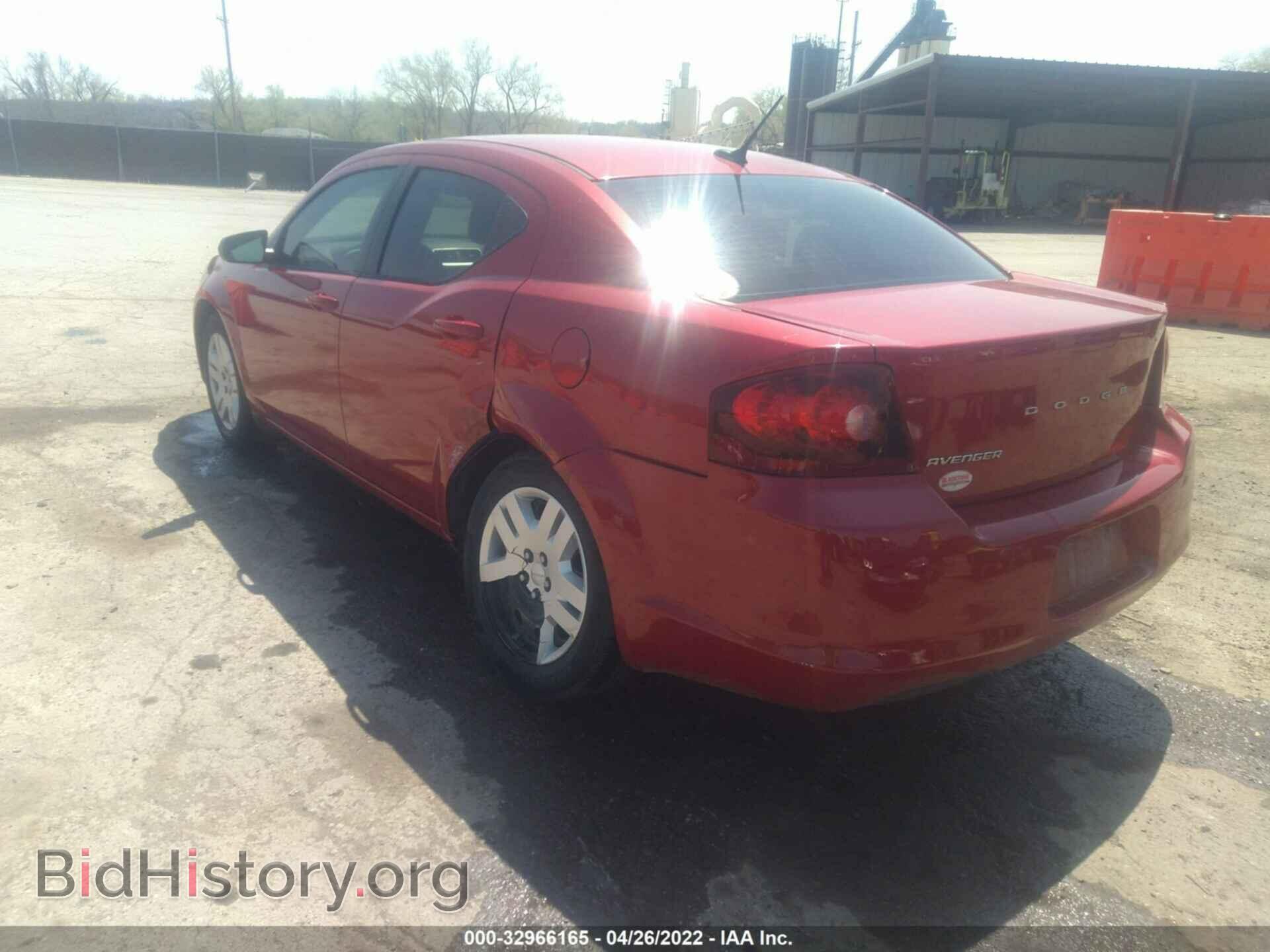 2012 DODGE AVENGER - VIN: 1C3CDZAB6CN243409 - Фото 3