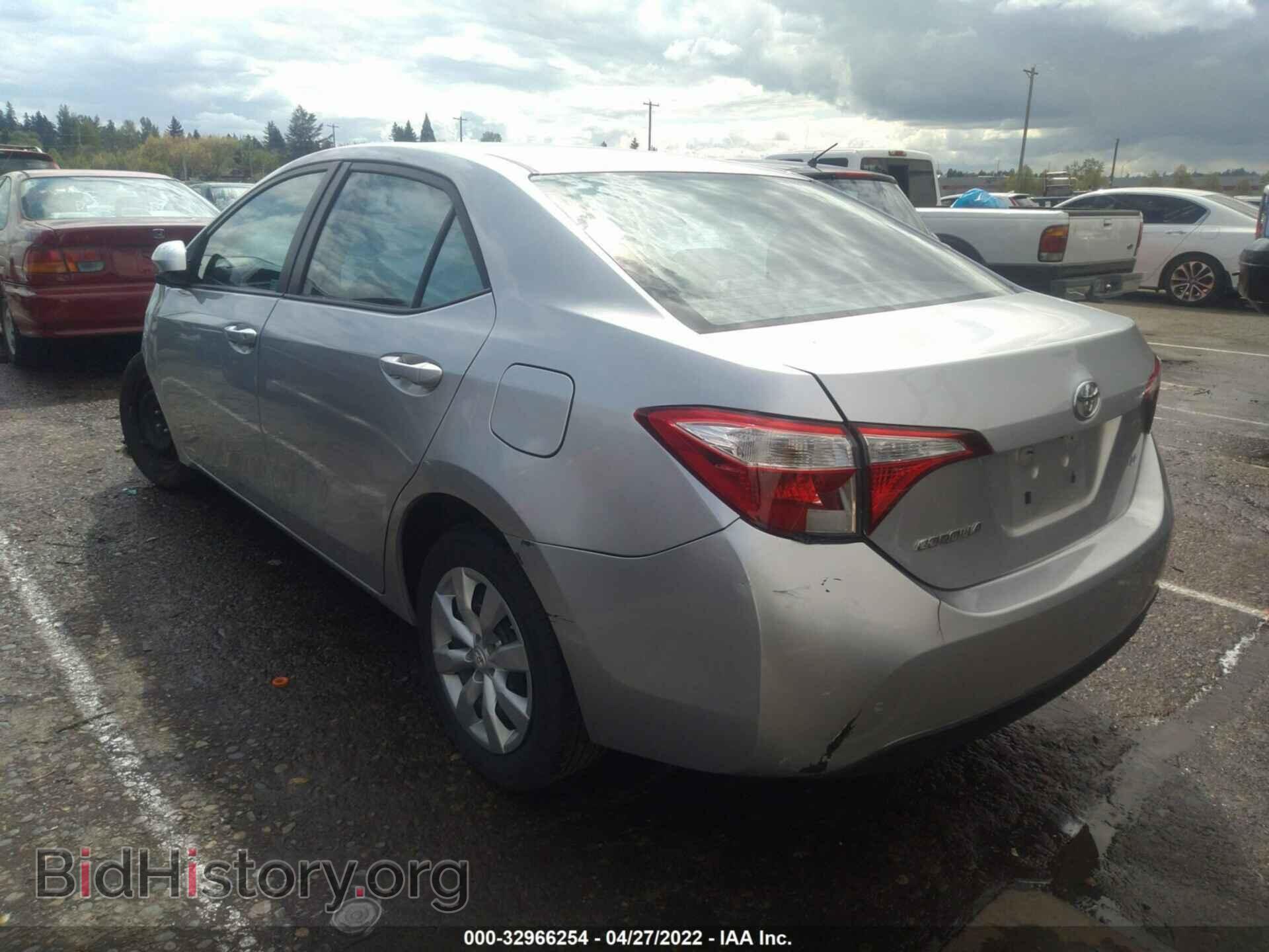 2014 TOYOTA COROLLA - VIN: 5YFBURHEXEP139745 - Фото 3