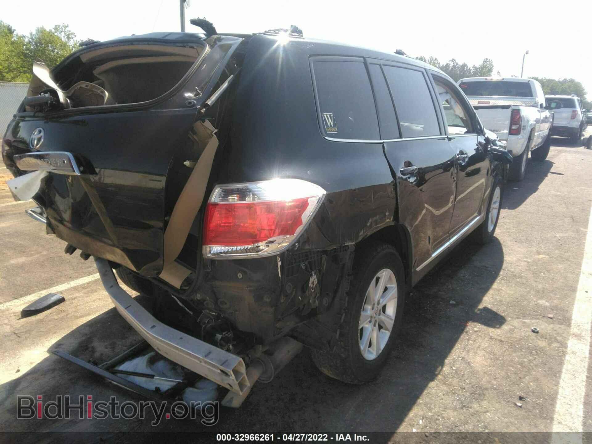 2012 TOYOTA HIGHLANDER - VIN: 5TDZA3EH3CS030664 - Фото 4