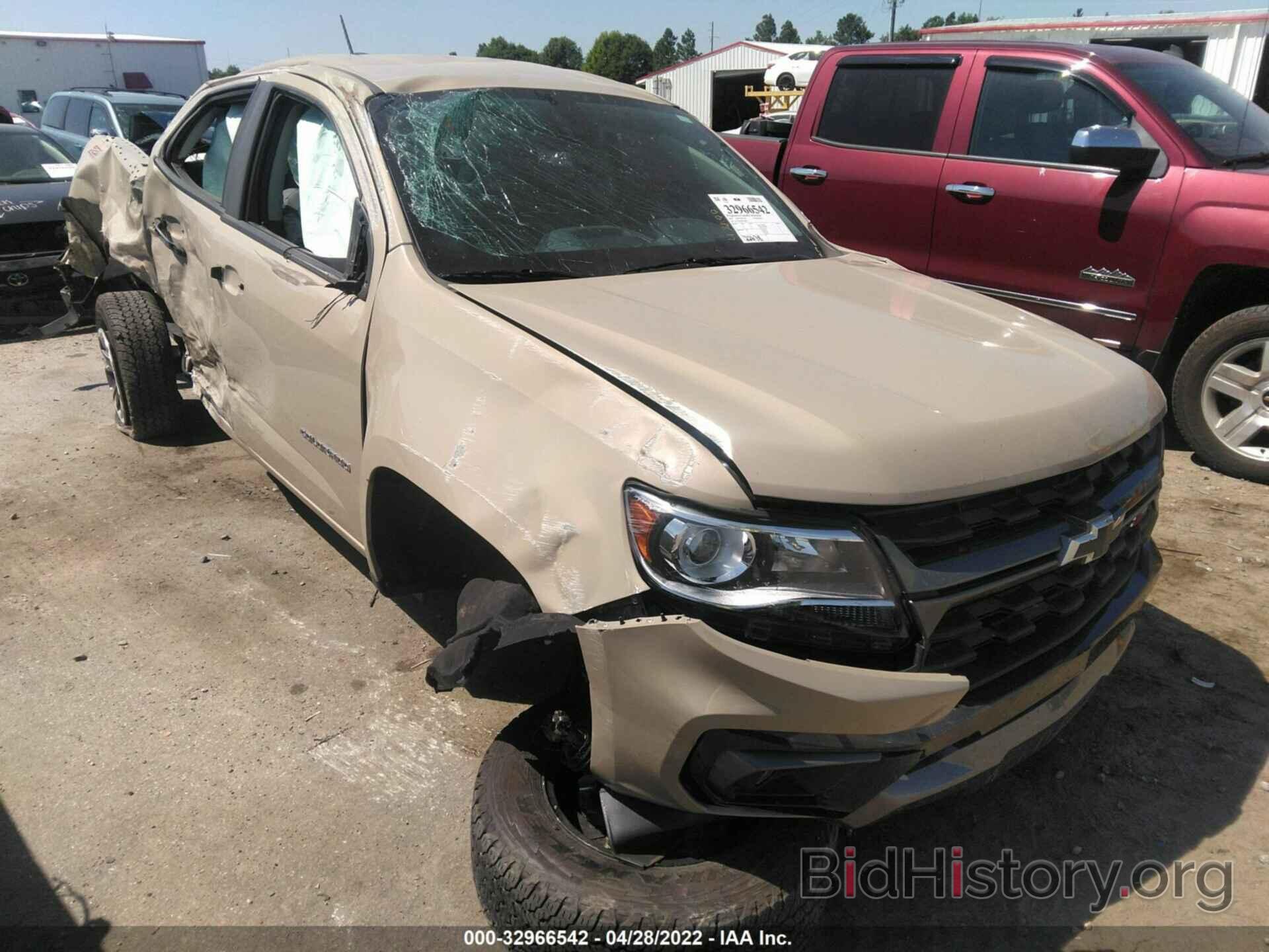 Фотография 1GCGTDEN2M1246601 - CHEVROLET COLORADO 2021