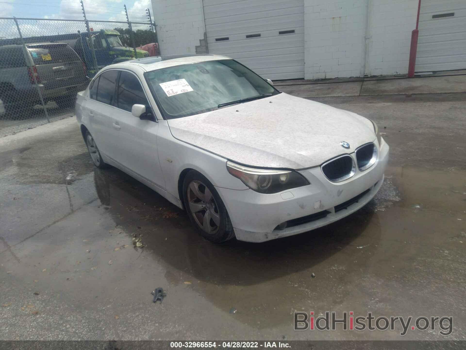 Photo WBANE735X6CM33868 - BMW 5 SERIES 2006