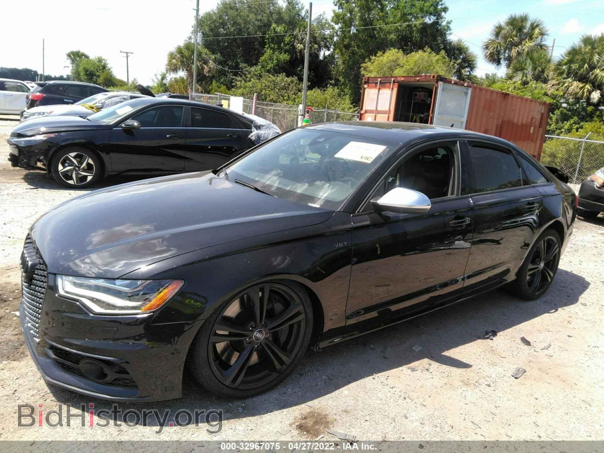 2013 AUDI S6 - VIN: WAUF2AFC2DN149995 - Фото 2