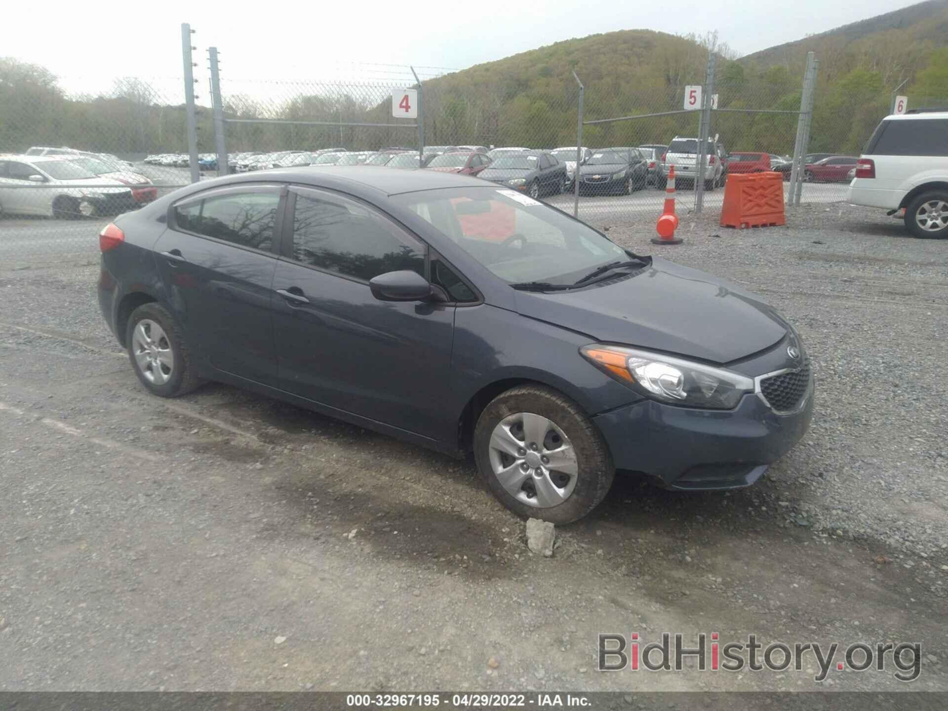 Photo KNAFK4A6XG5613994 - KIA FORTE 2016