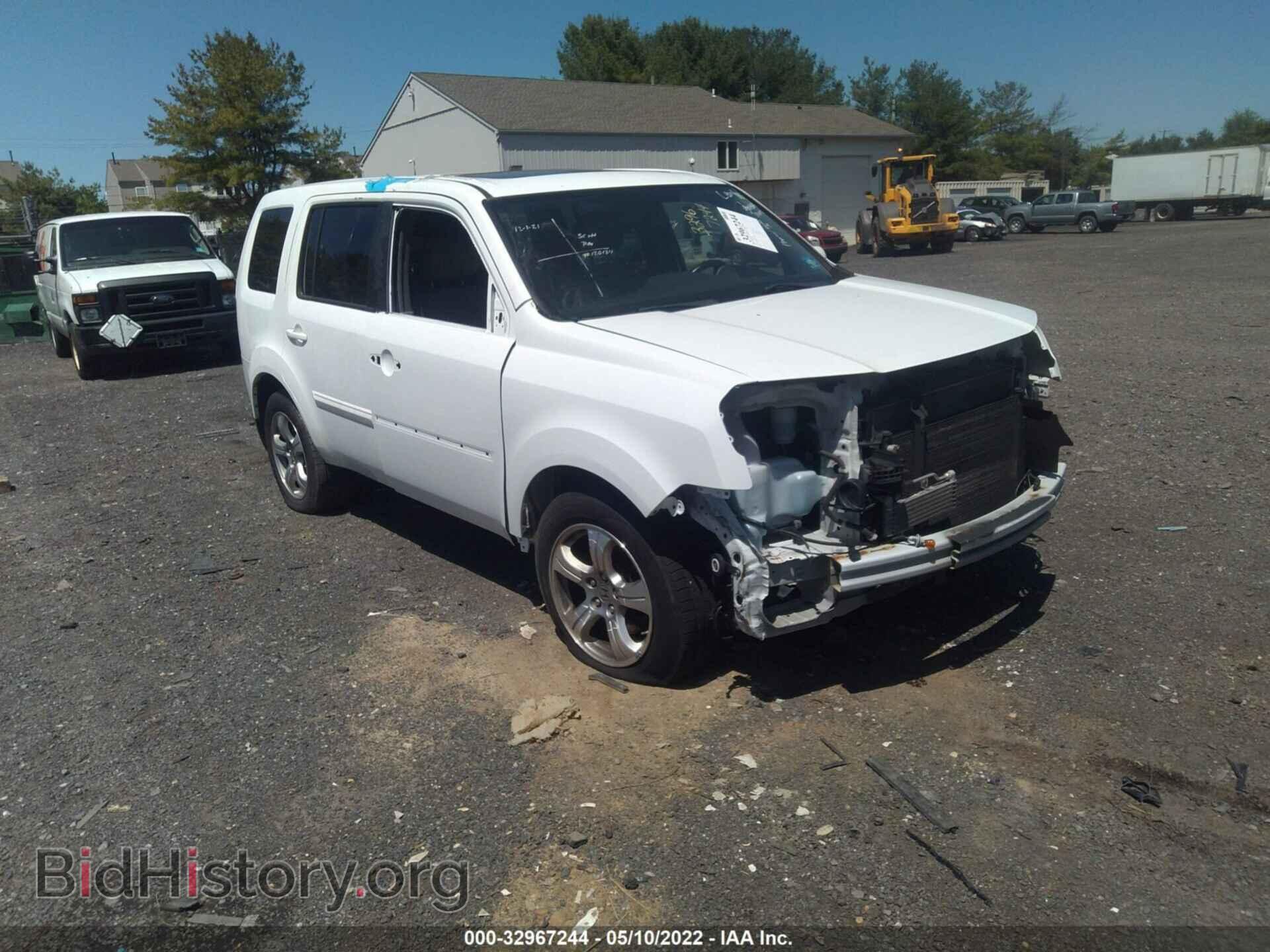 Фотография 5FNYF4H50DB039106 - HONDA PILOT 2013