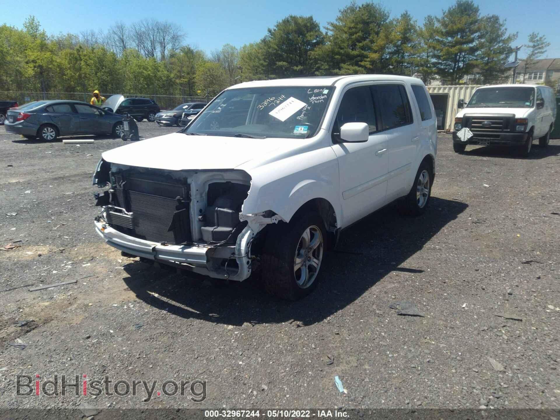 2013 HONDA PILOT - VIN: 5FNYF4H50DB039106 - Фото 2