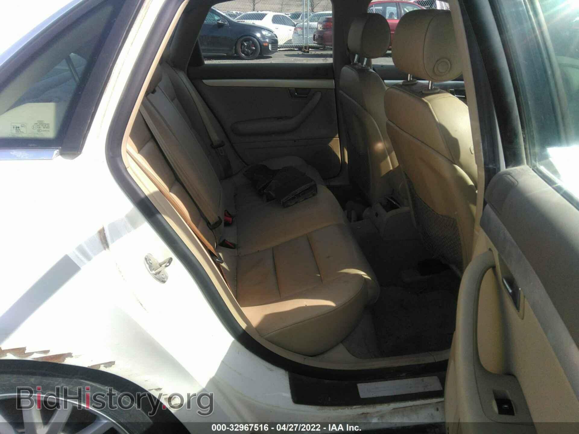 2006 AUDI A4 - VIN: WAUDF78E66A124928 - Фото 8