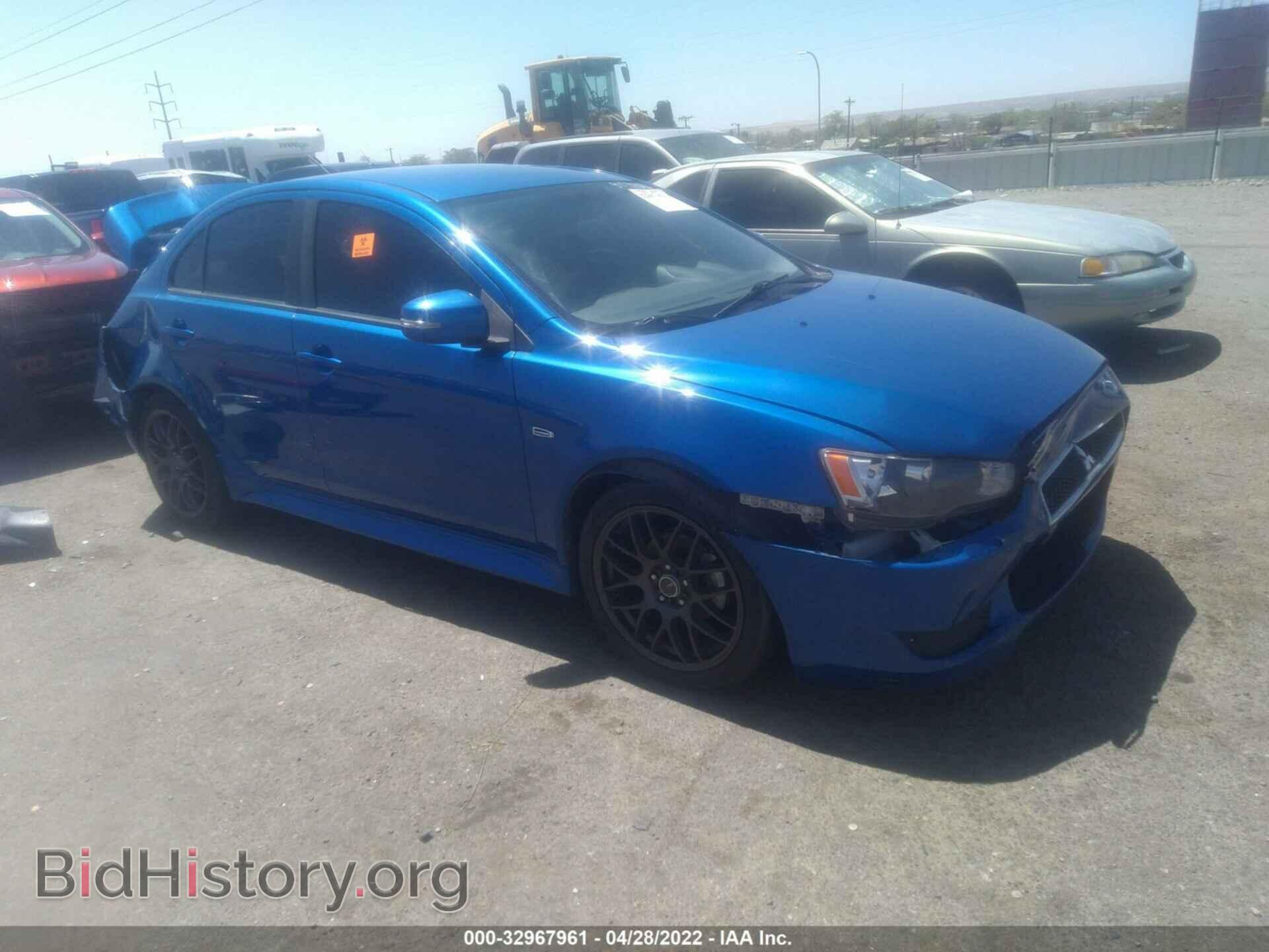 Photo JA32U2FU1FU009180 - MITSUBISHI LANCER 2015