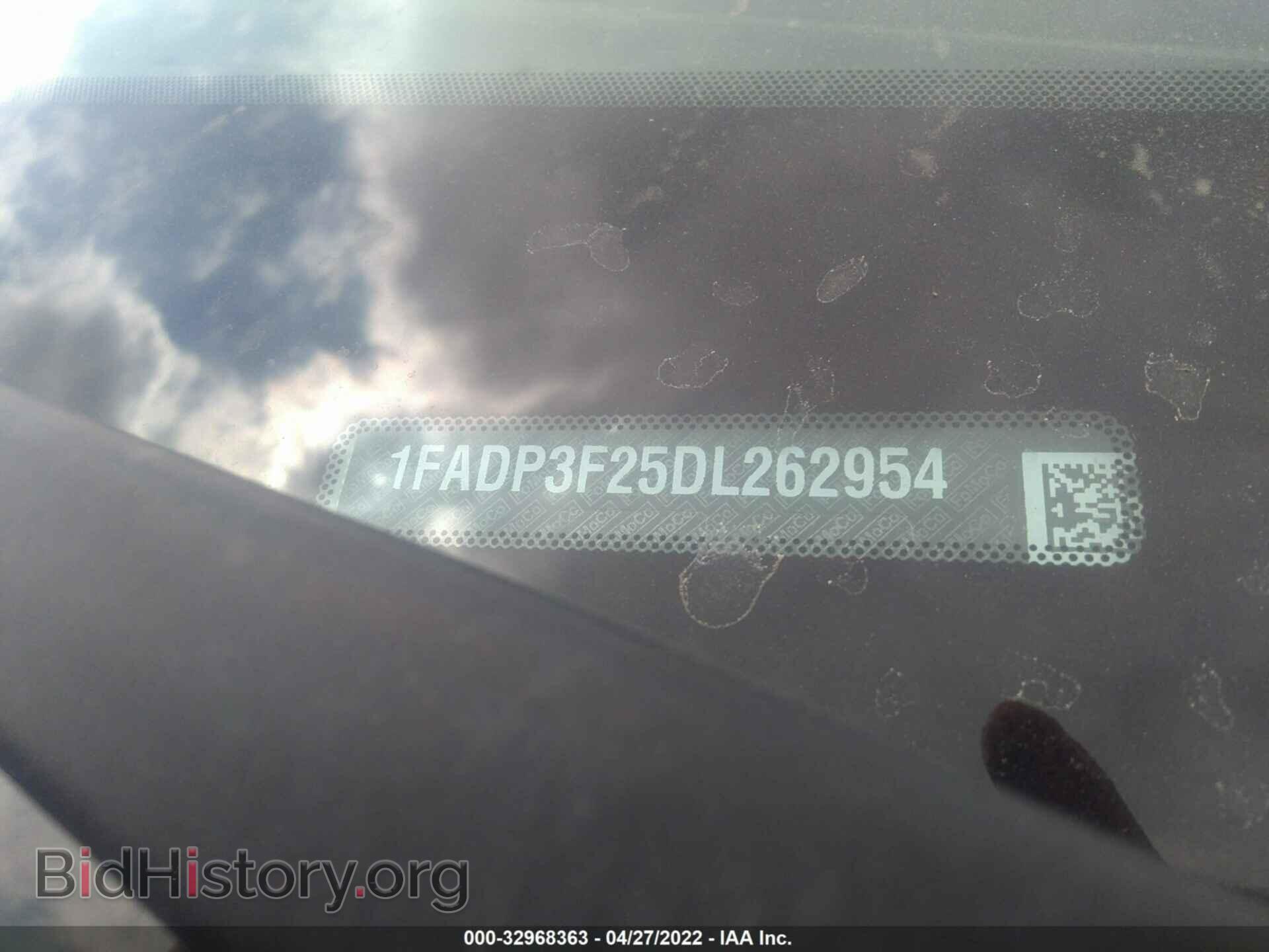 2013 FORD FOCUS - VIN: 1FADP3F25DL262954 - Фото 9