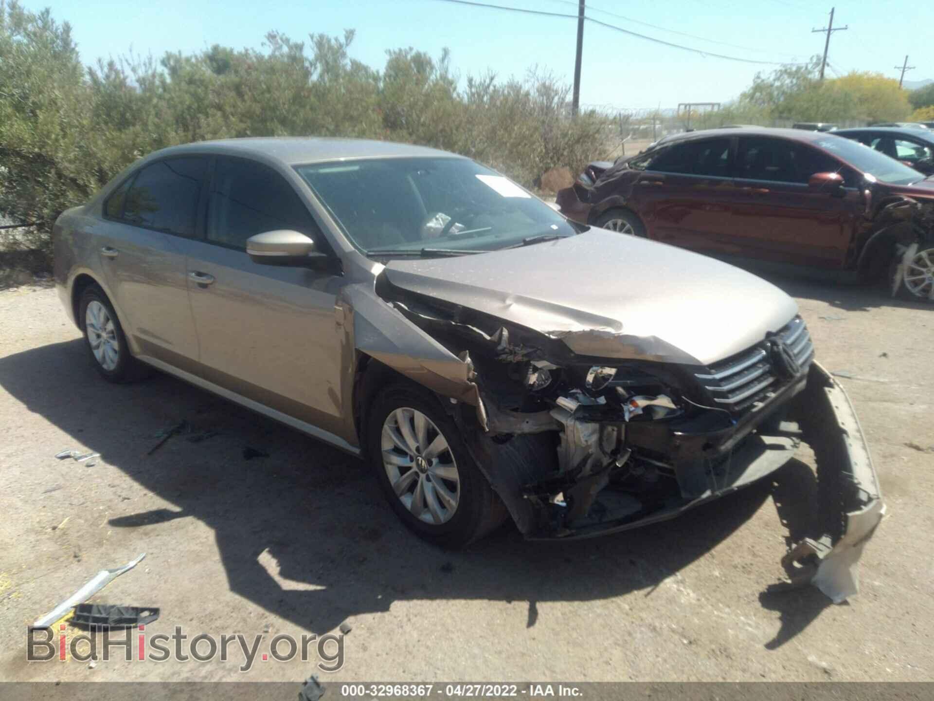 Photo 1VWAT7A30FC074519 - VOLKSWAGEN PASSAT 2015