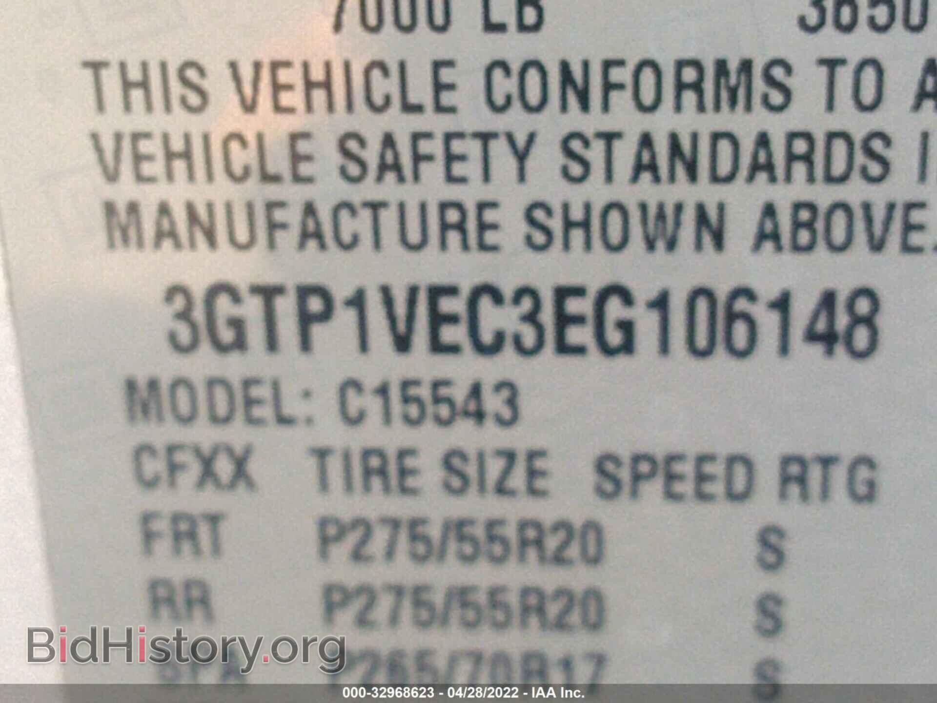 2014 GMC SIERRA 1500 - VIN: 3GTP1VEC3EG106148 - Photo 9