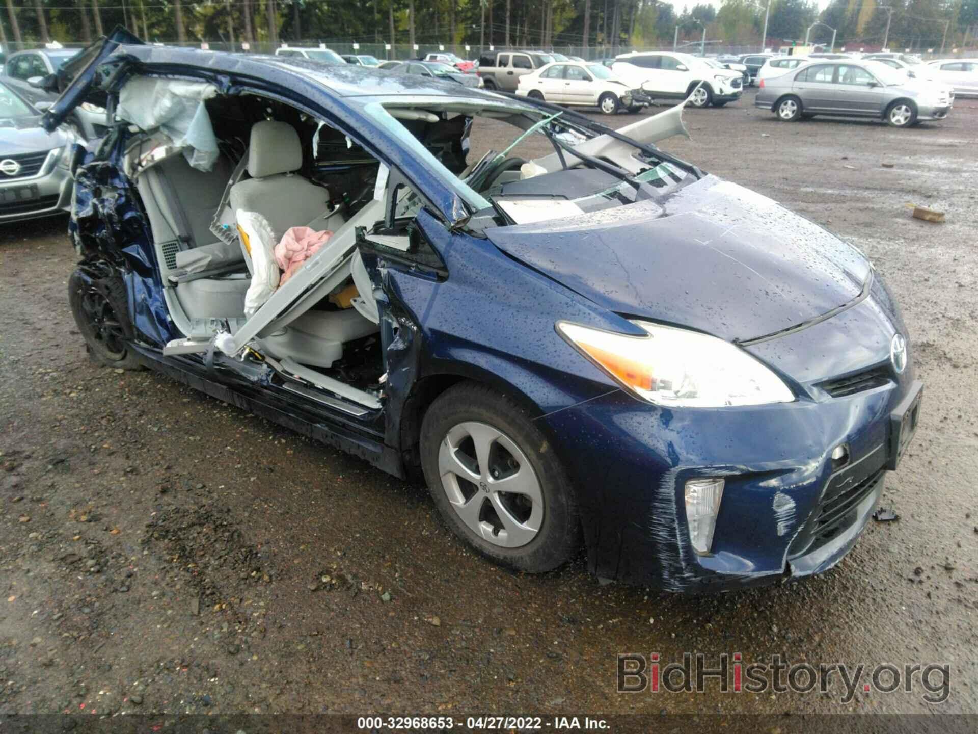 Фотография JTDKN3DU7C1575316 - TOYOTA PRIUS 2012