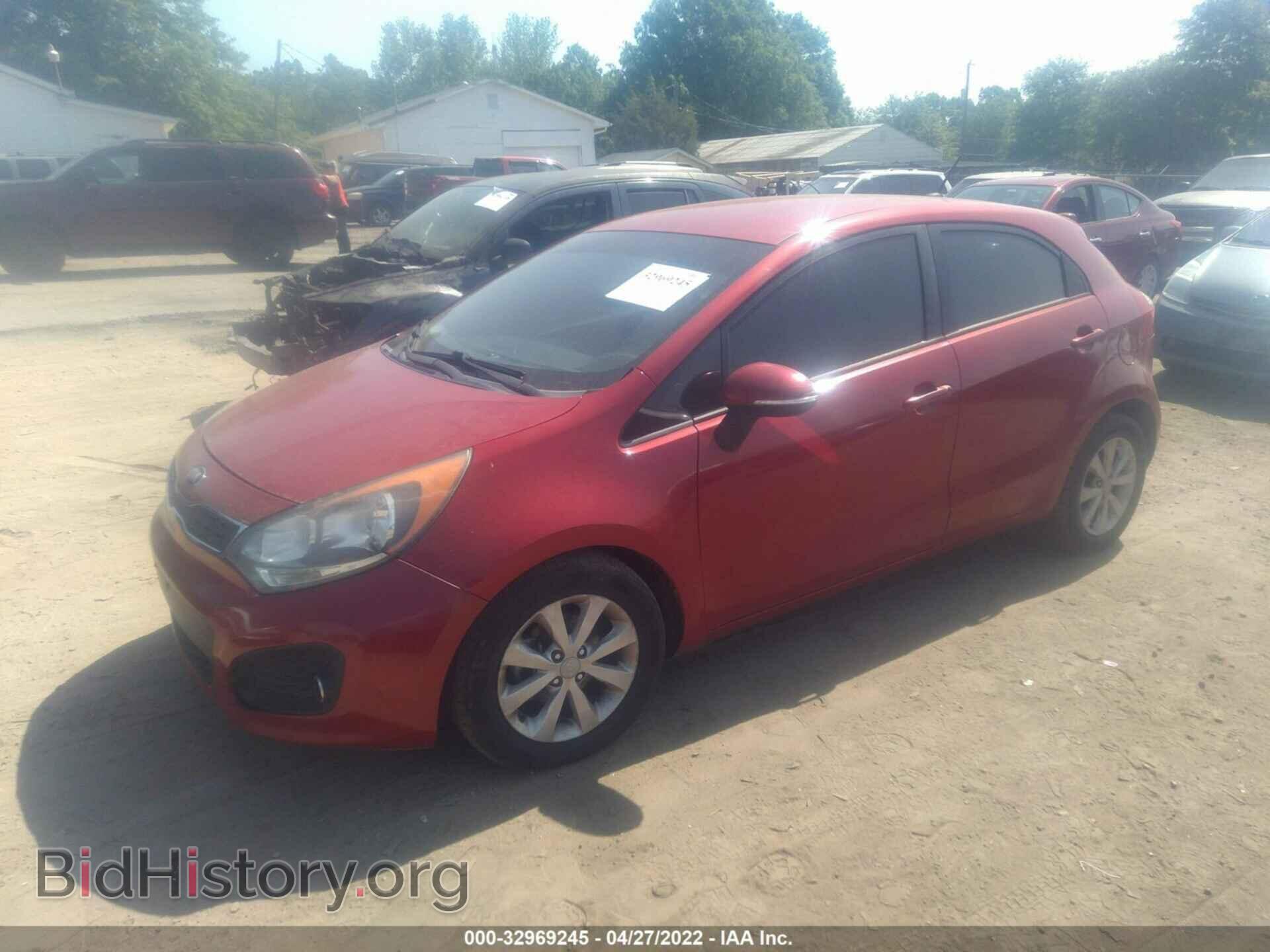 2013 KIA RIO - VIN: KNADN5A31D6255748 - Фото 2