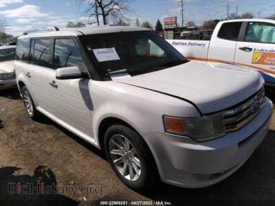 2011 Ford FLEX SEL, white — VIN 2FMGK5CC3BBD04612, IAAI
