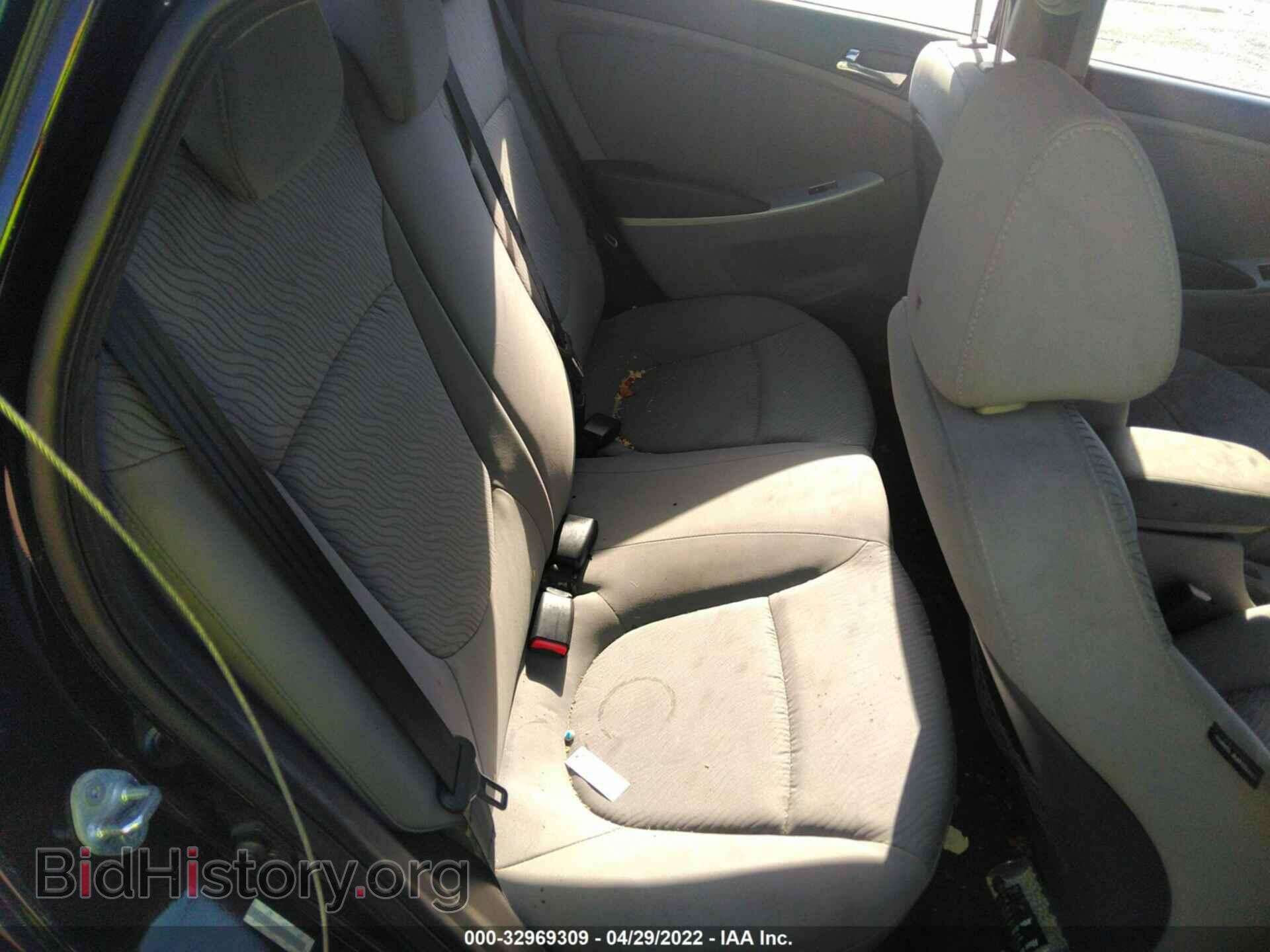 2013 HYUNDAI ACCENT - VIN: KMHCU4AE3DU395689 - Фото 8
