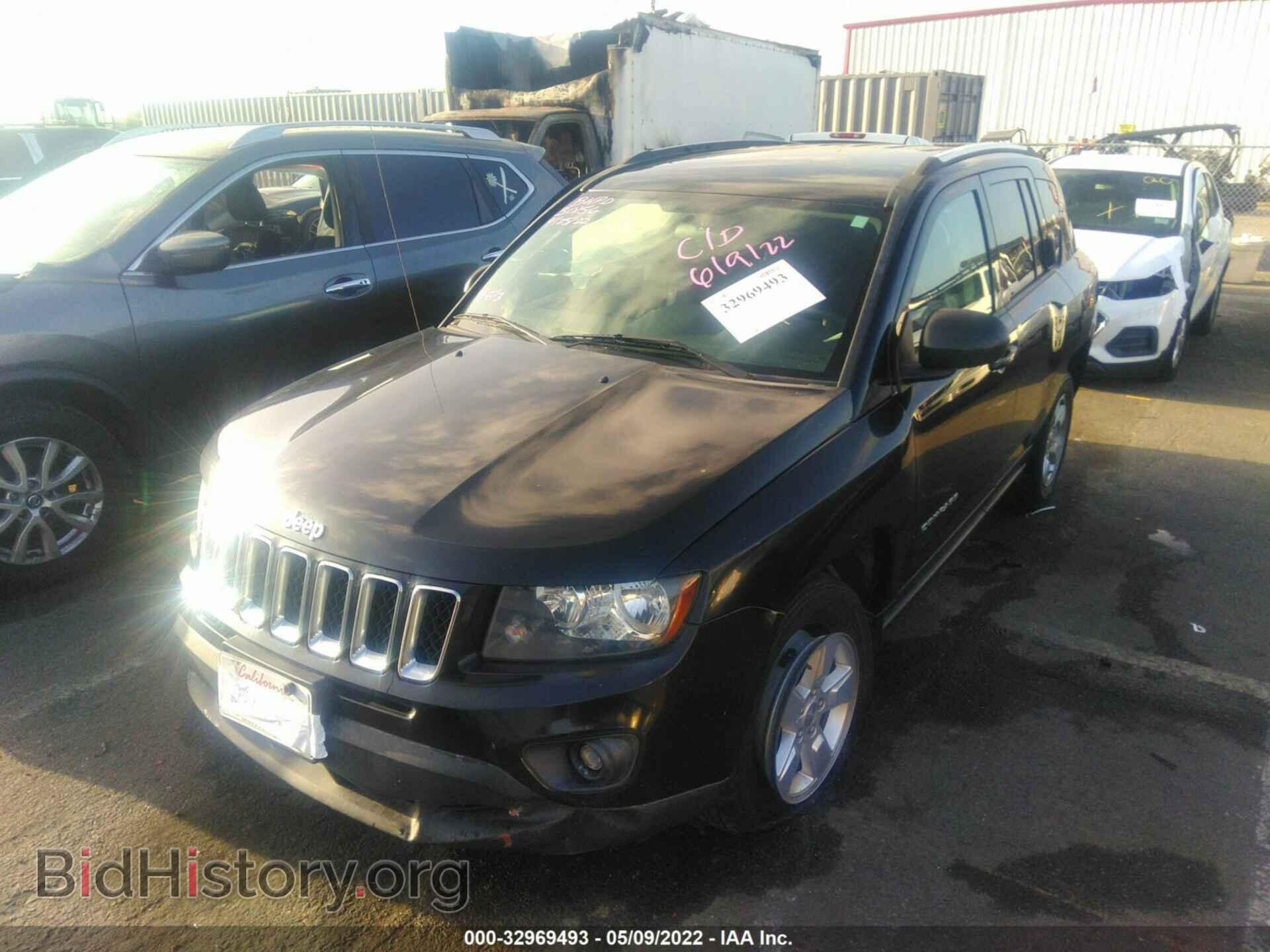 2014 JEEP COMPASS - VIN: 1C4NJCBA9ED777738 - Фото 2