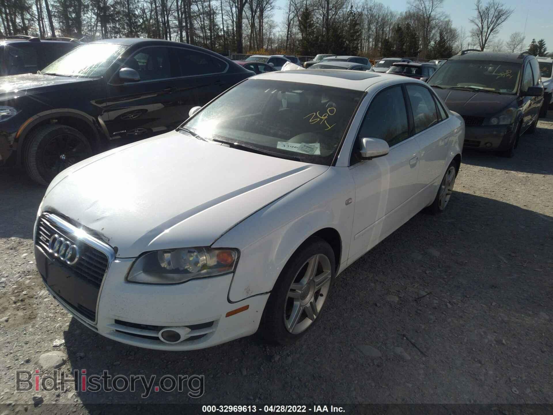 2007 AUDI A4 - VIN: WAUDF78E67A244309 - Фото 2