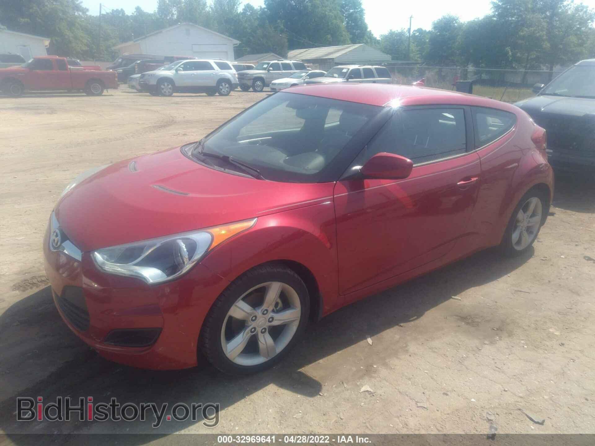 2012 HYUNDAI VELOSTER - VIN: KMHTC6AD0CU078537 - Фото 2