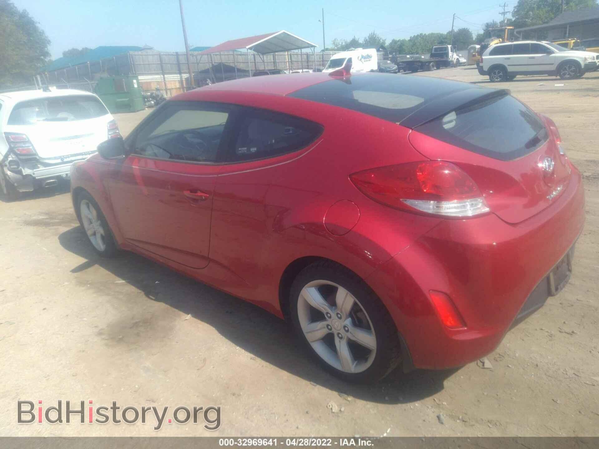2012 HYUNDAI VELOSTER - VIN: KMHTC6AD0CU078537 - Фото 3