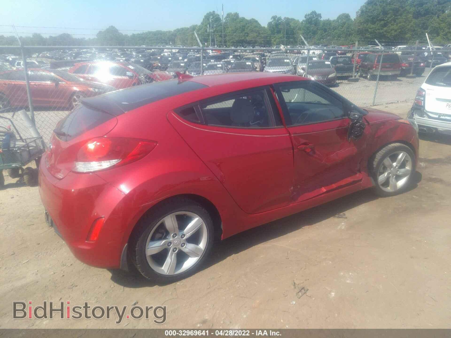 2012 HYUNDAI VELOSTER - VIN: KMHTC6AD0CU078537 - Фото 4